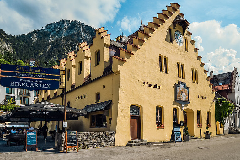 Bräustüberl Hohenschwangau Aussenansicht Restaurant